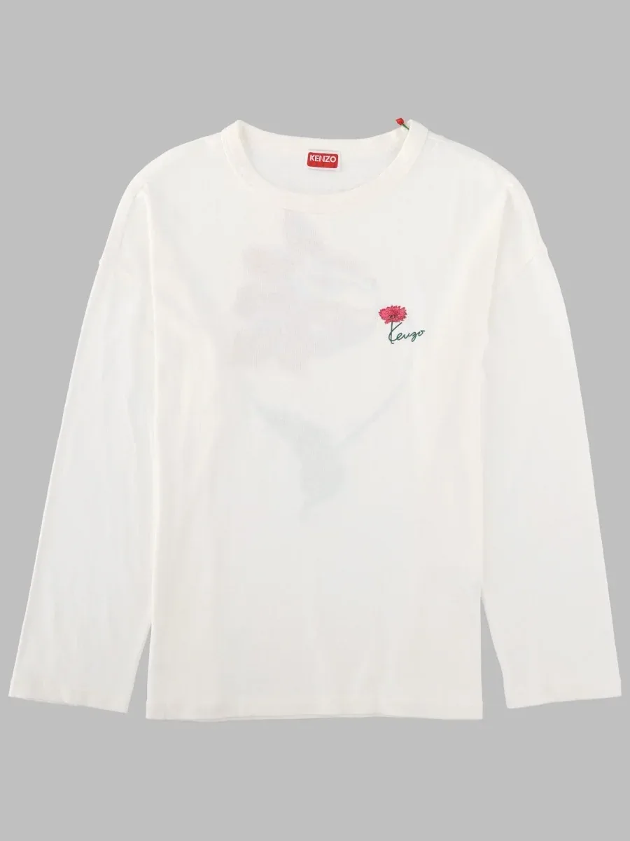 Tulip Long-Sleeve T-Shirt by Kenzo