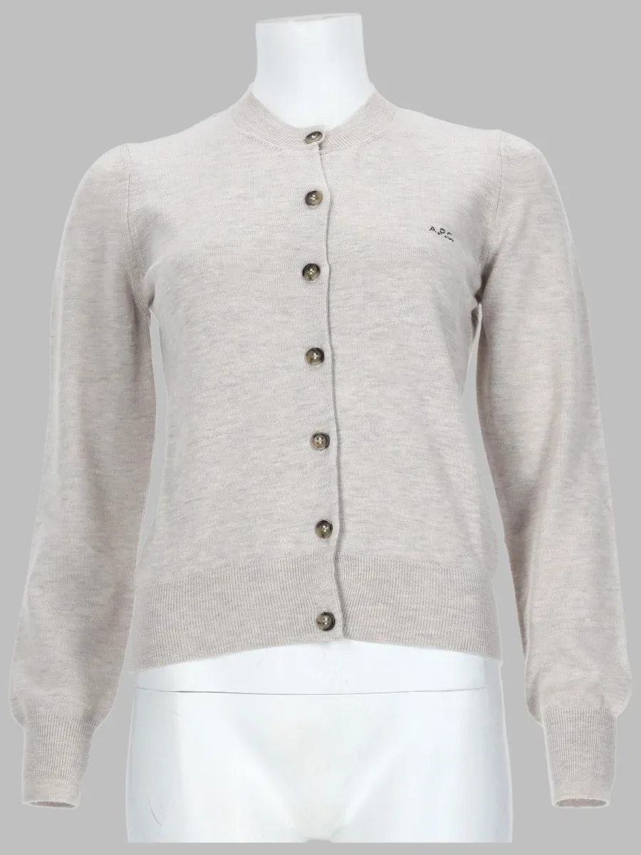 Virgin Wool Cardigan by A.P.C.