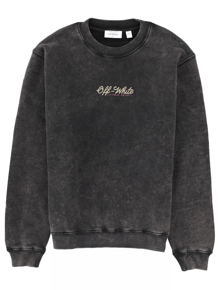 Print Cotton Sweatshirt by Off-White