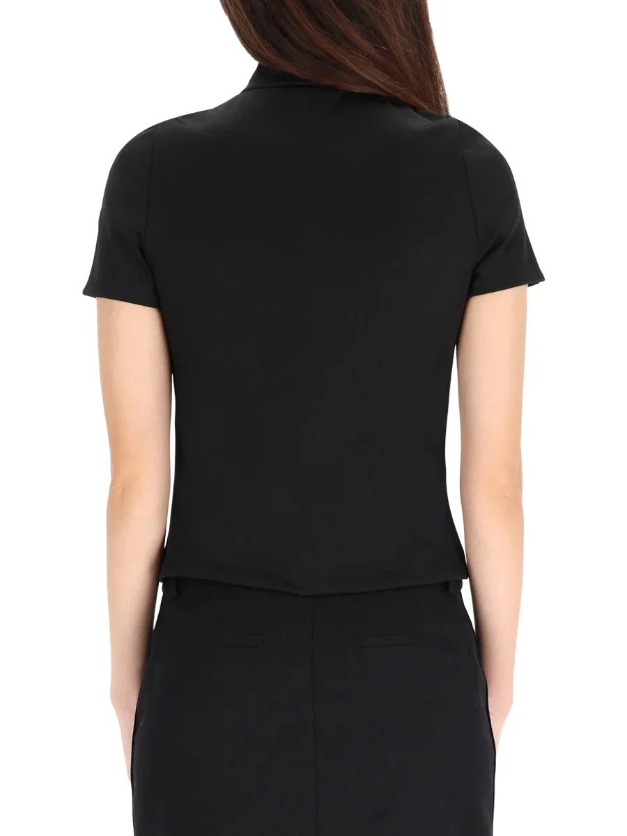 Interlock Polyester Shirt by CourrèGes