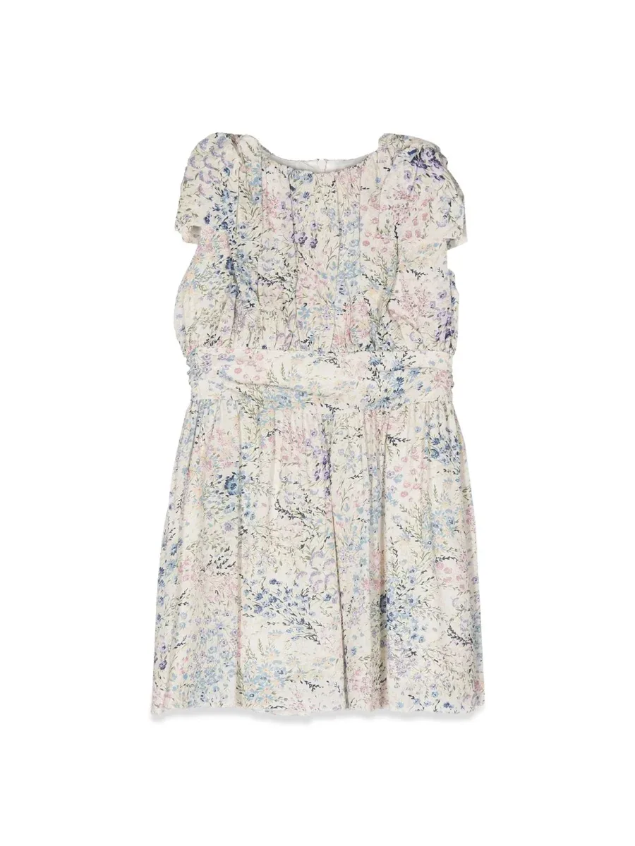 Multicolour Viscose Dress by Simonetta
