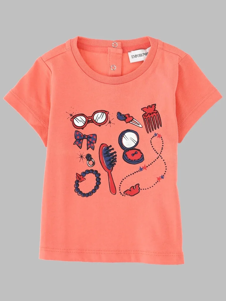 Cotton T-Shirt by Emporio Armani