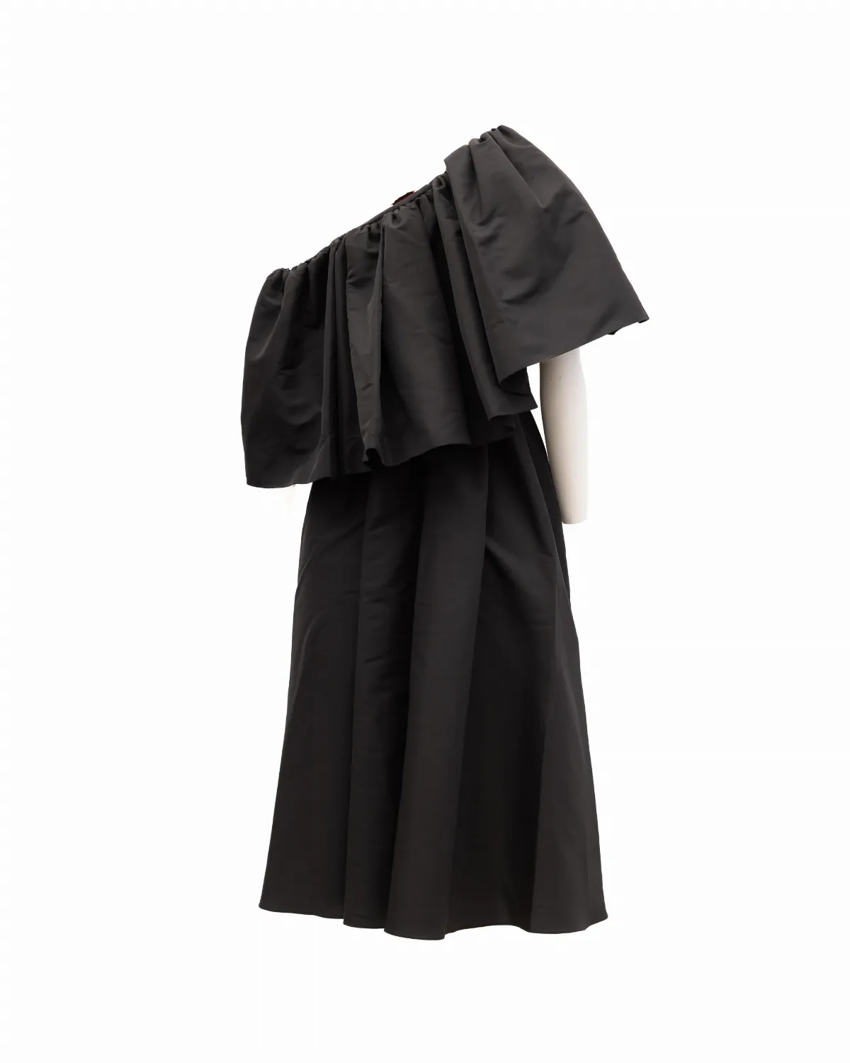 Off-Shoulder Ruffle Dress by alexander mcqueen