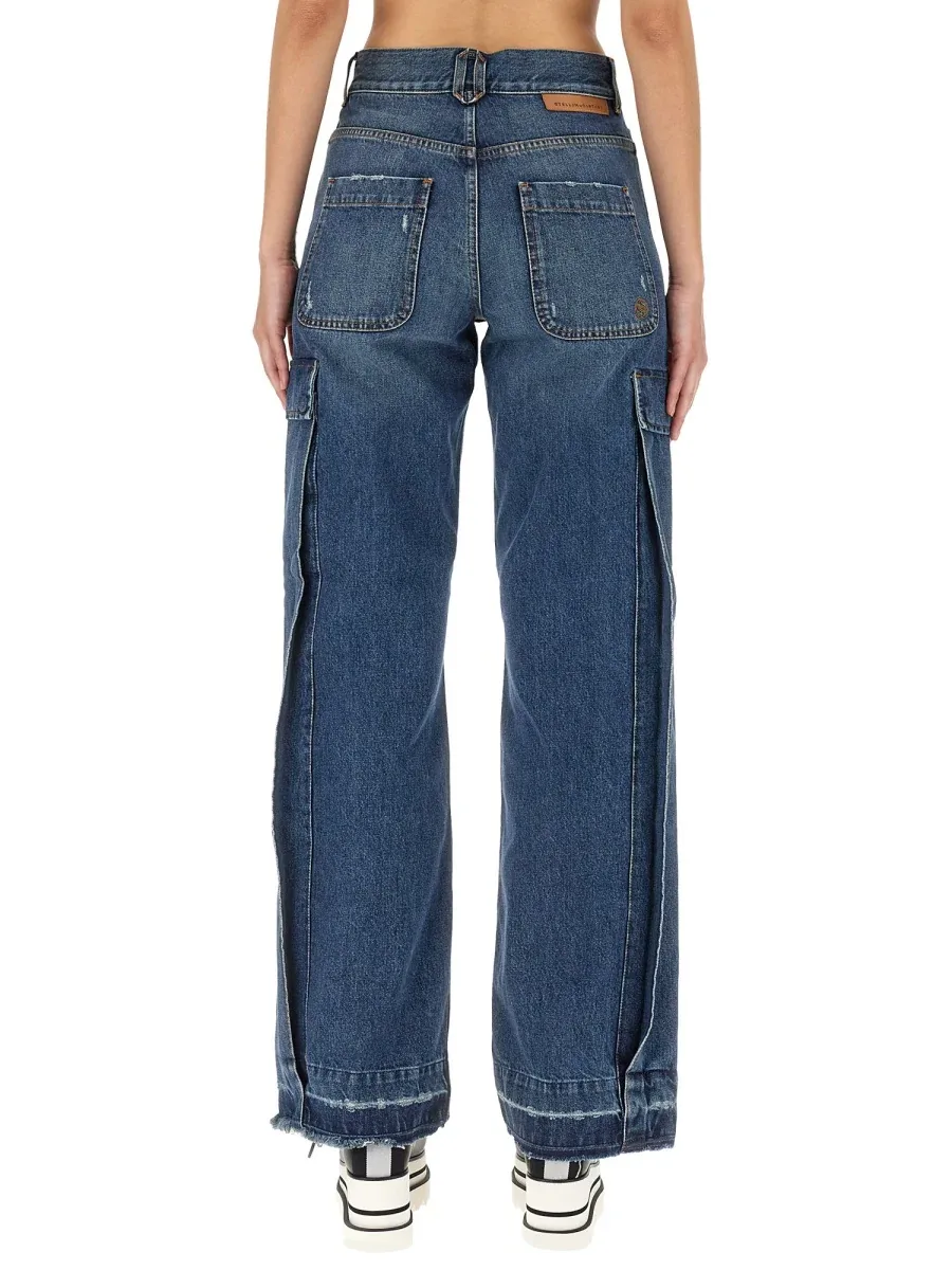 Polyester Blend Cargo Pants by Stella Mccartney