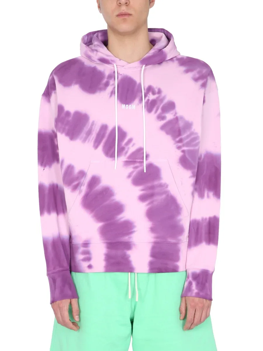Printed Micro Logo Sweatshirt by MSGM