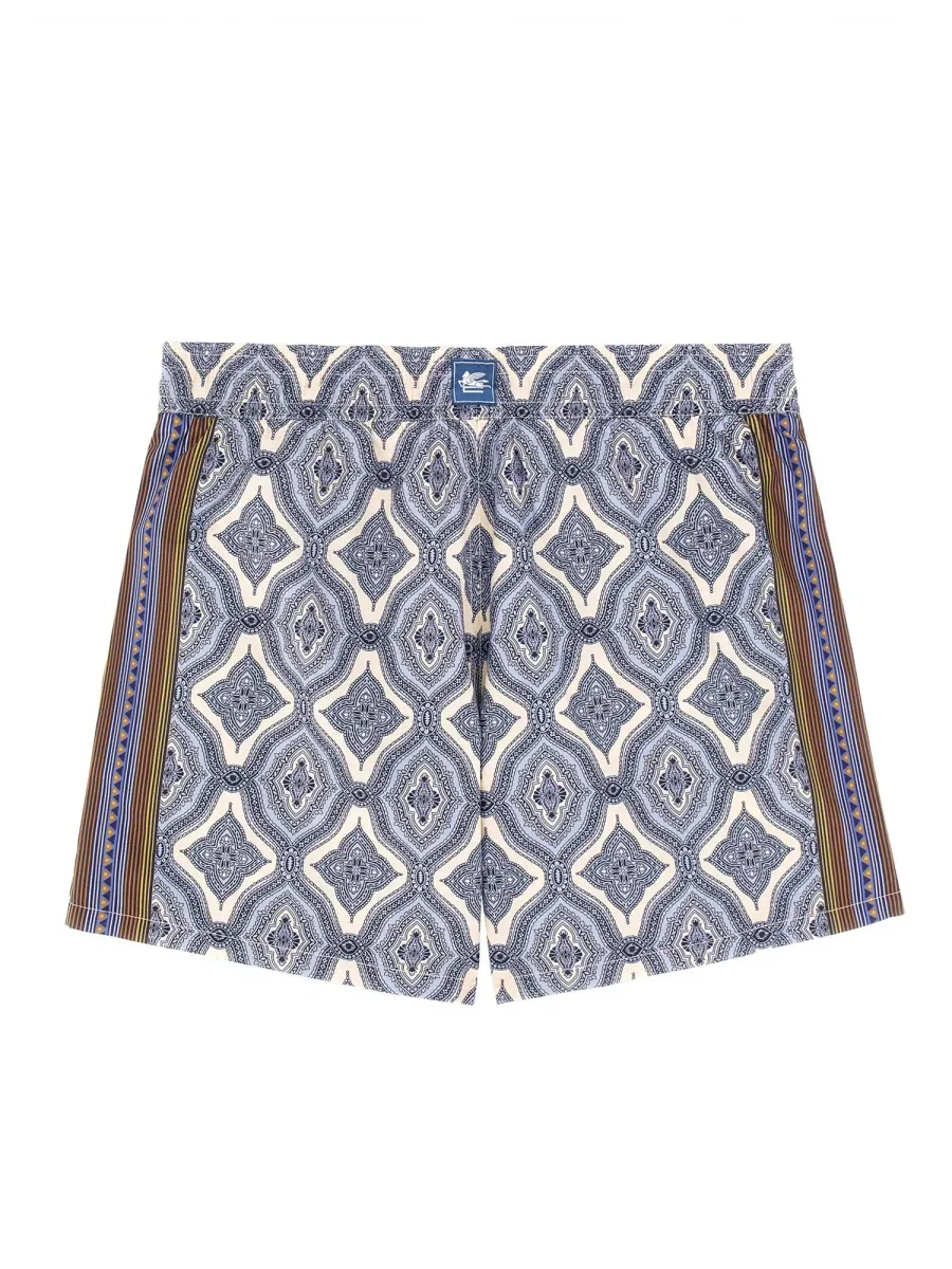 Polyester Boxer Swim Shorts by ETRO