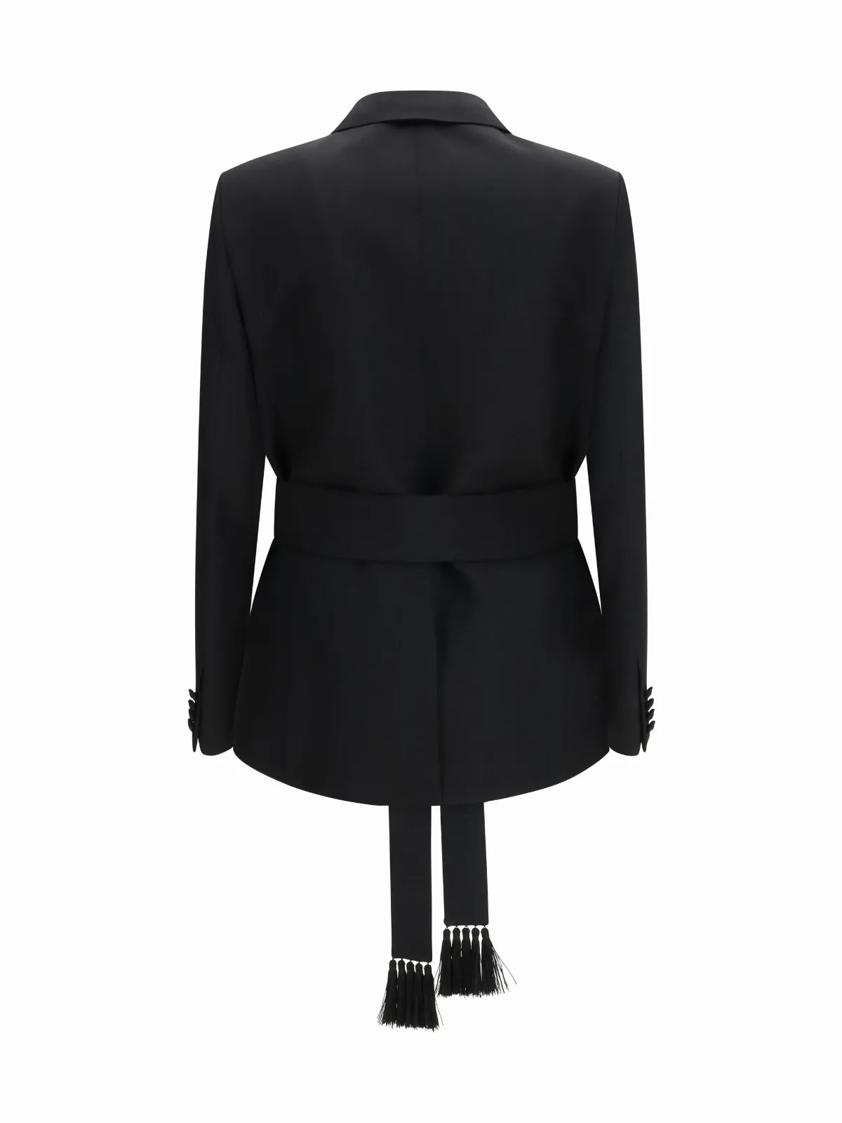 Double-Breasted Virgin Wool Blazer by Valentino