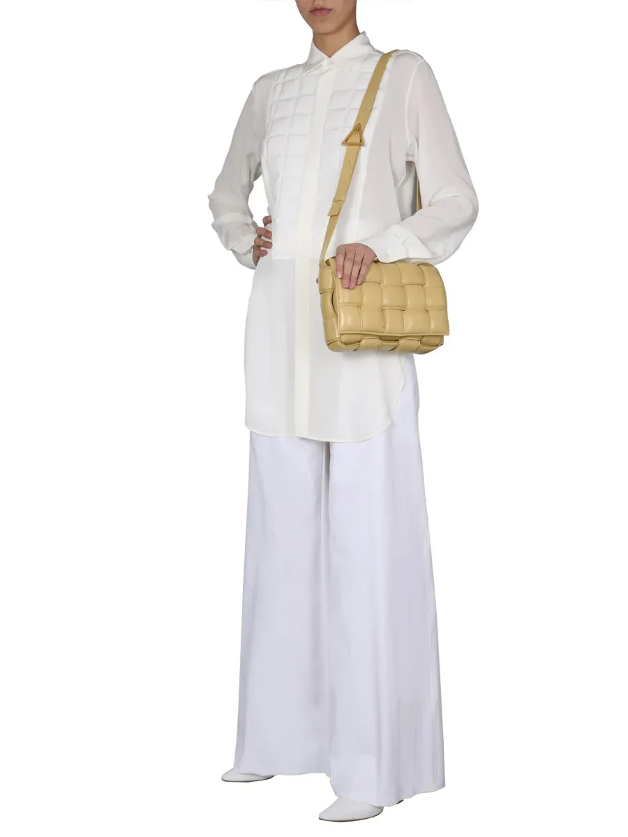 Wide-Leg Stretch Polyamide Trousers by Bottega Veneta