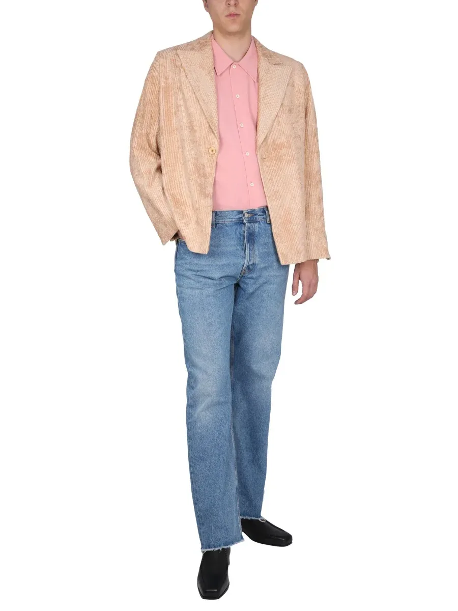 Floral Cotton Jeans by SéFr