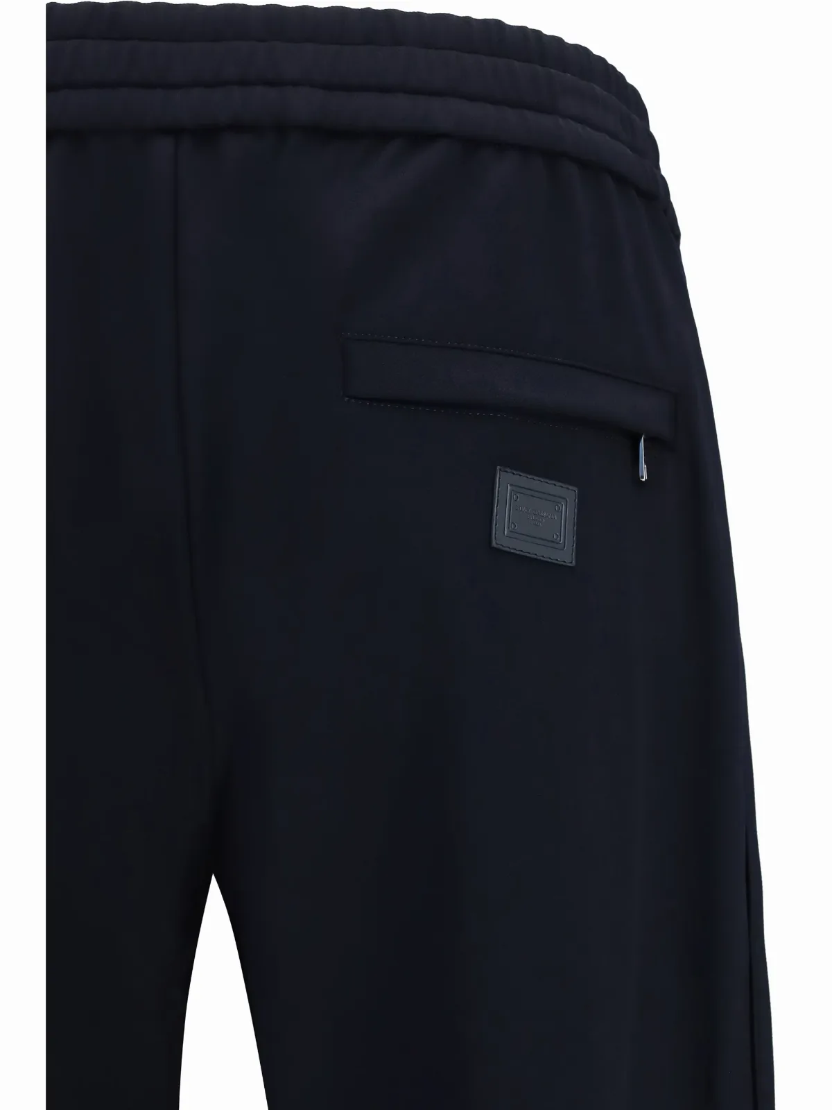 Jersey with Central Crease Jogging Pants by Dolce & Gabbana