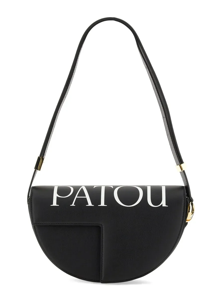 Calf Leather Shoulder Bag by Patou