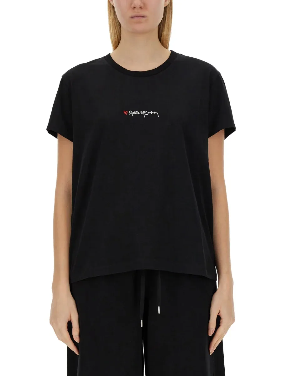 Oversize Fit Logo T-Shirt by Stella Mccartney