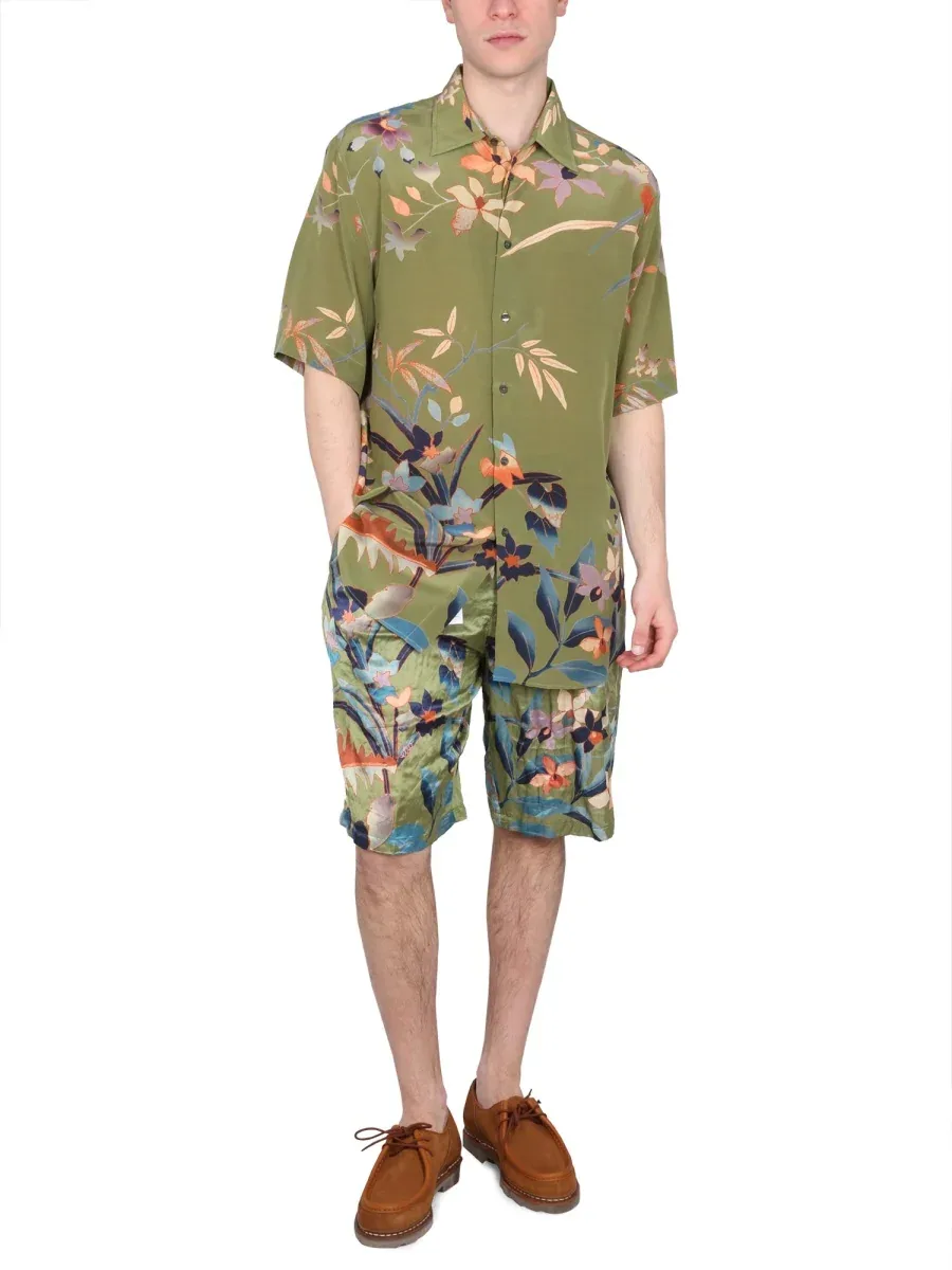 Floral Print Viscose Shirt by ETRO
