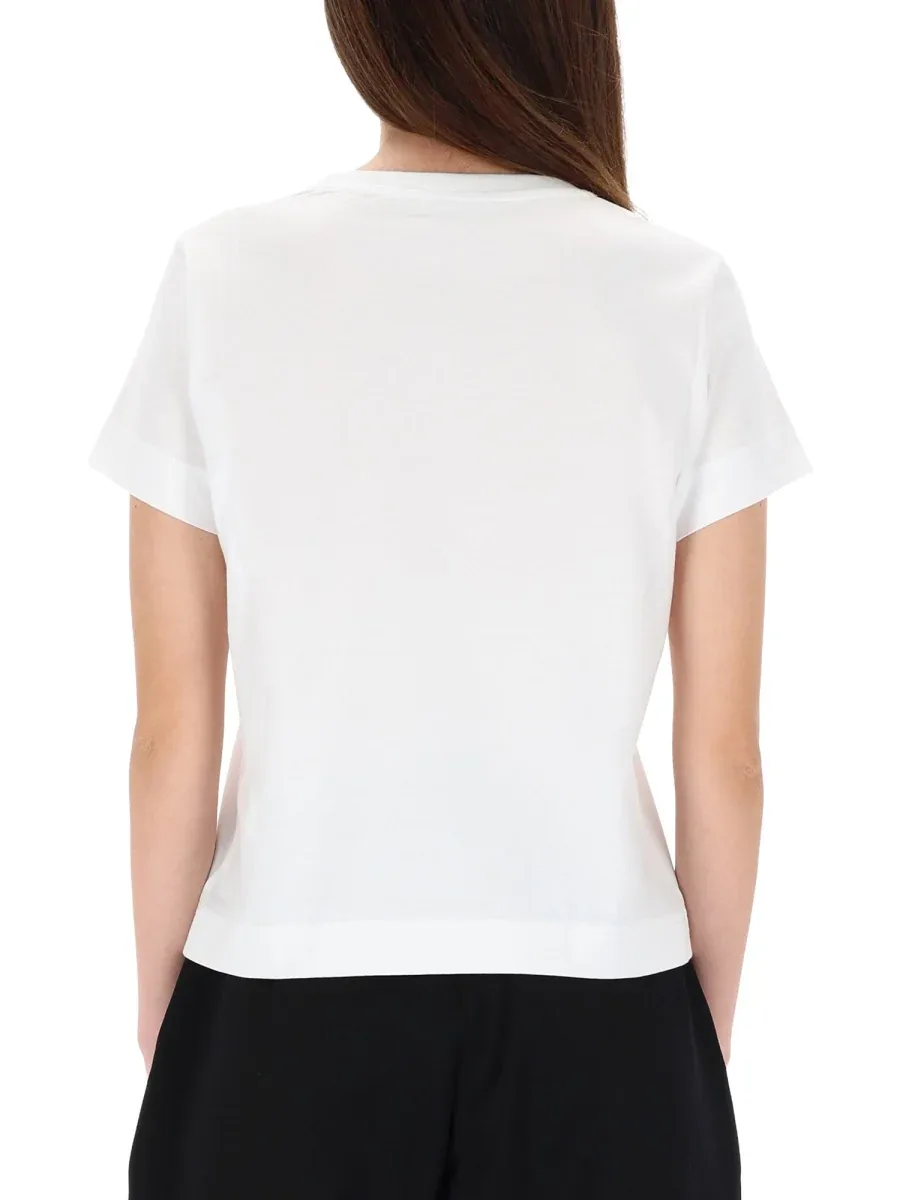 Tape-Detail Cotton T-Shirt