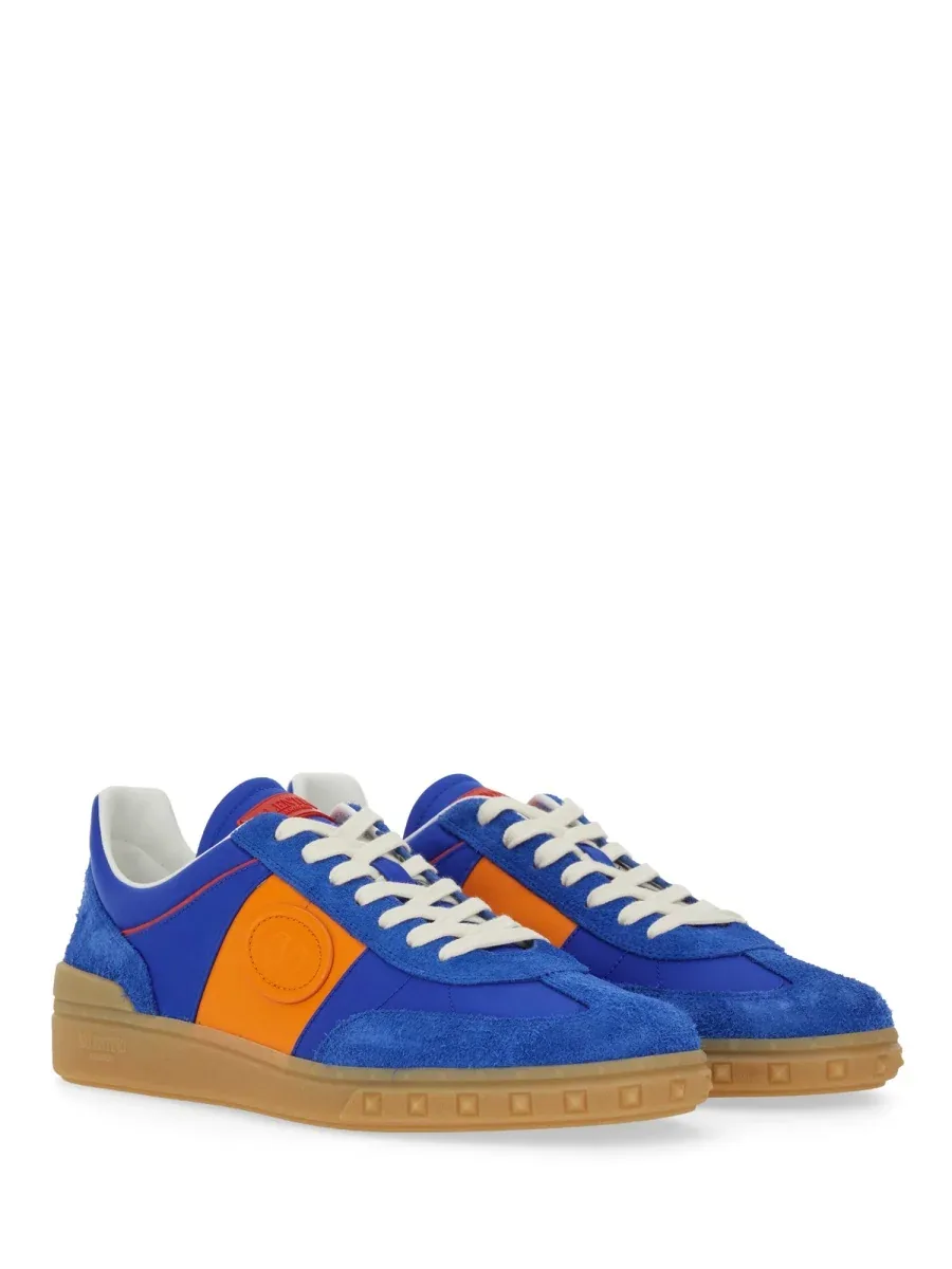 Split Calf Leather Sneaker by Valentino Garavani