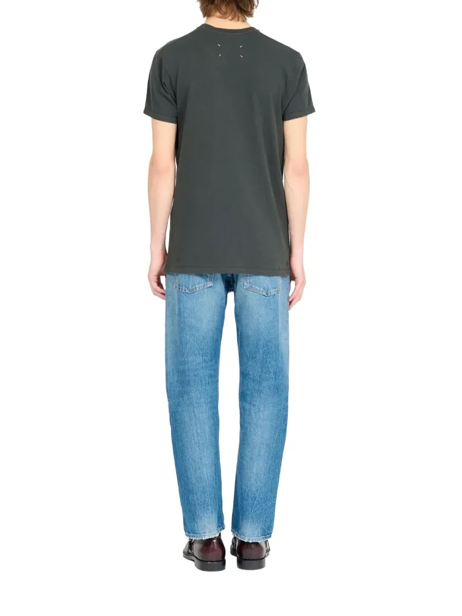 Printed Cotton T-Shirt by Maison Margiela