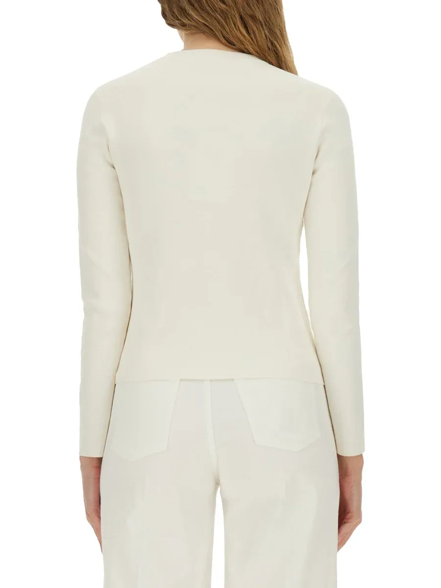Logo-Detailed Viscose-Blend Sweater by Max Mara