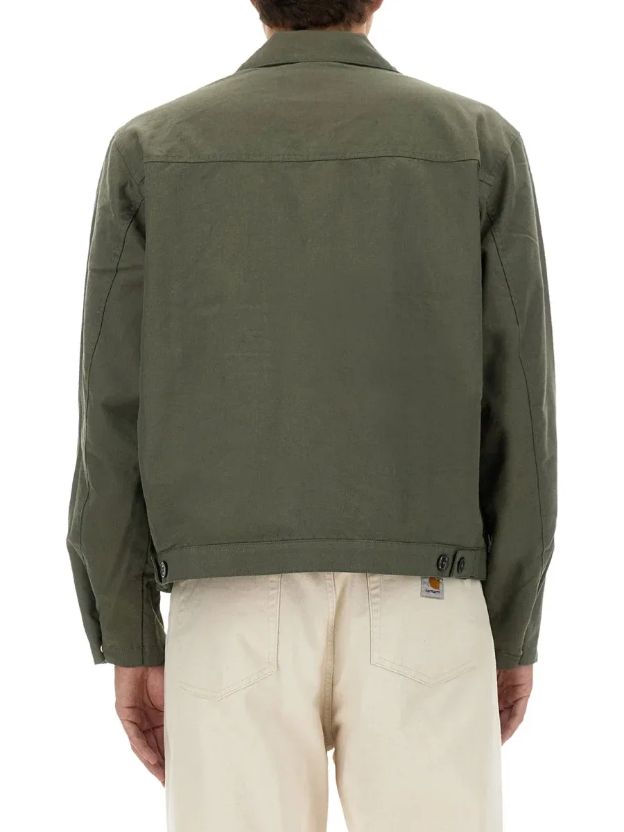 Polyester Blend Shirt Jacket by Obey