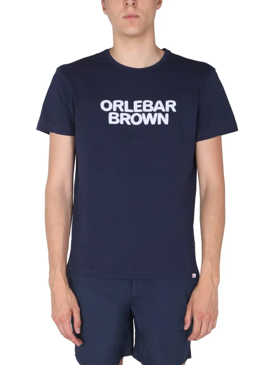 Towelling Cotton T-Shirt by Orlebar Brown