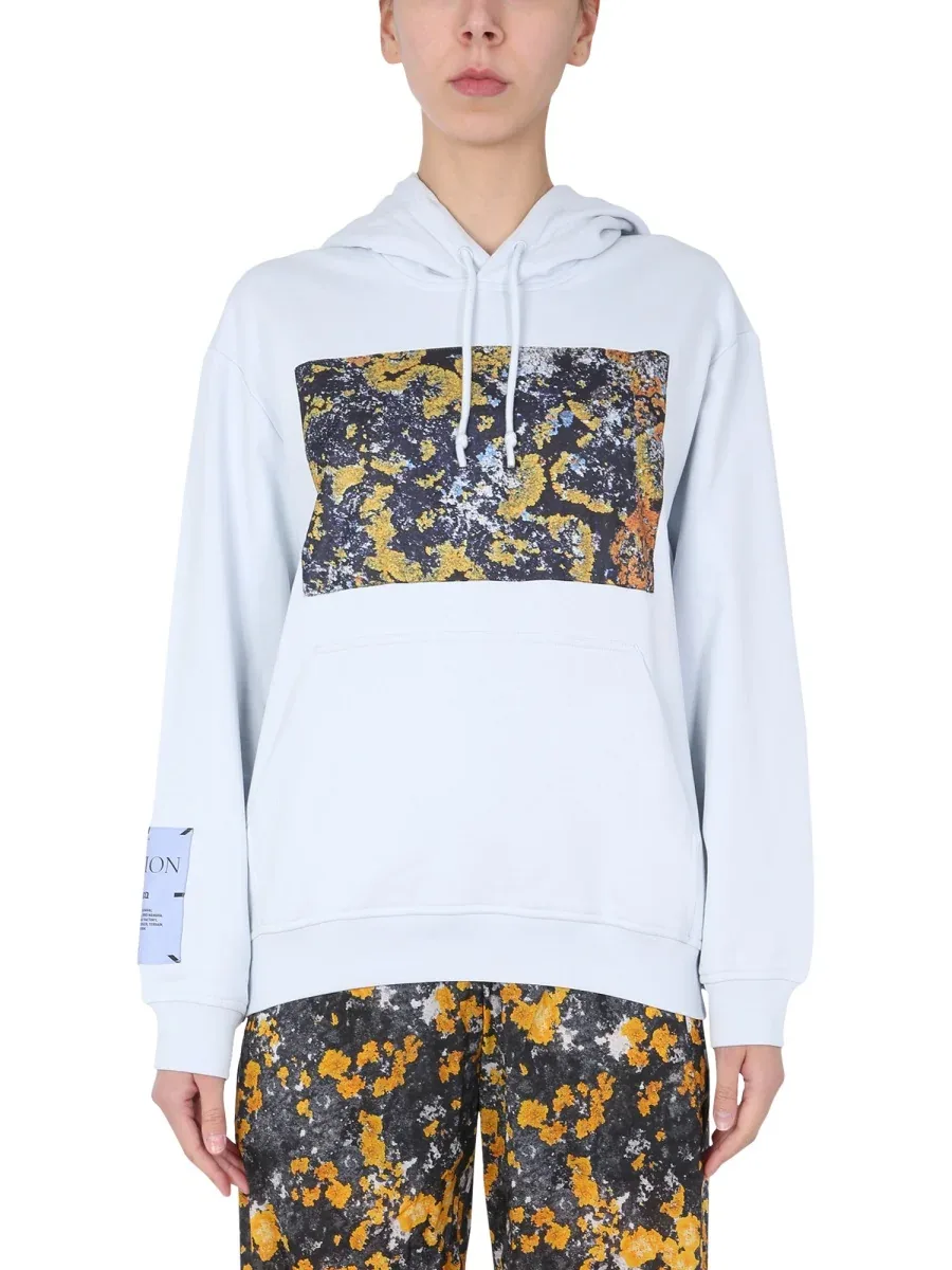 Hooded Cotton Sweatshirt by Mcq By Alexander Mcqueen