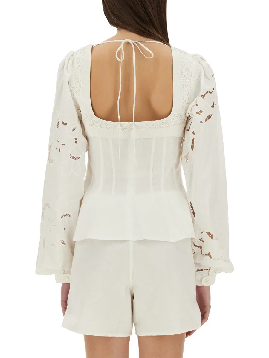 Upcycled Cotton Blouse by Marine Serre