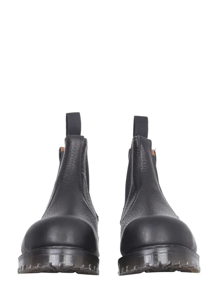 Leather Boots by YMC