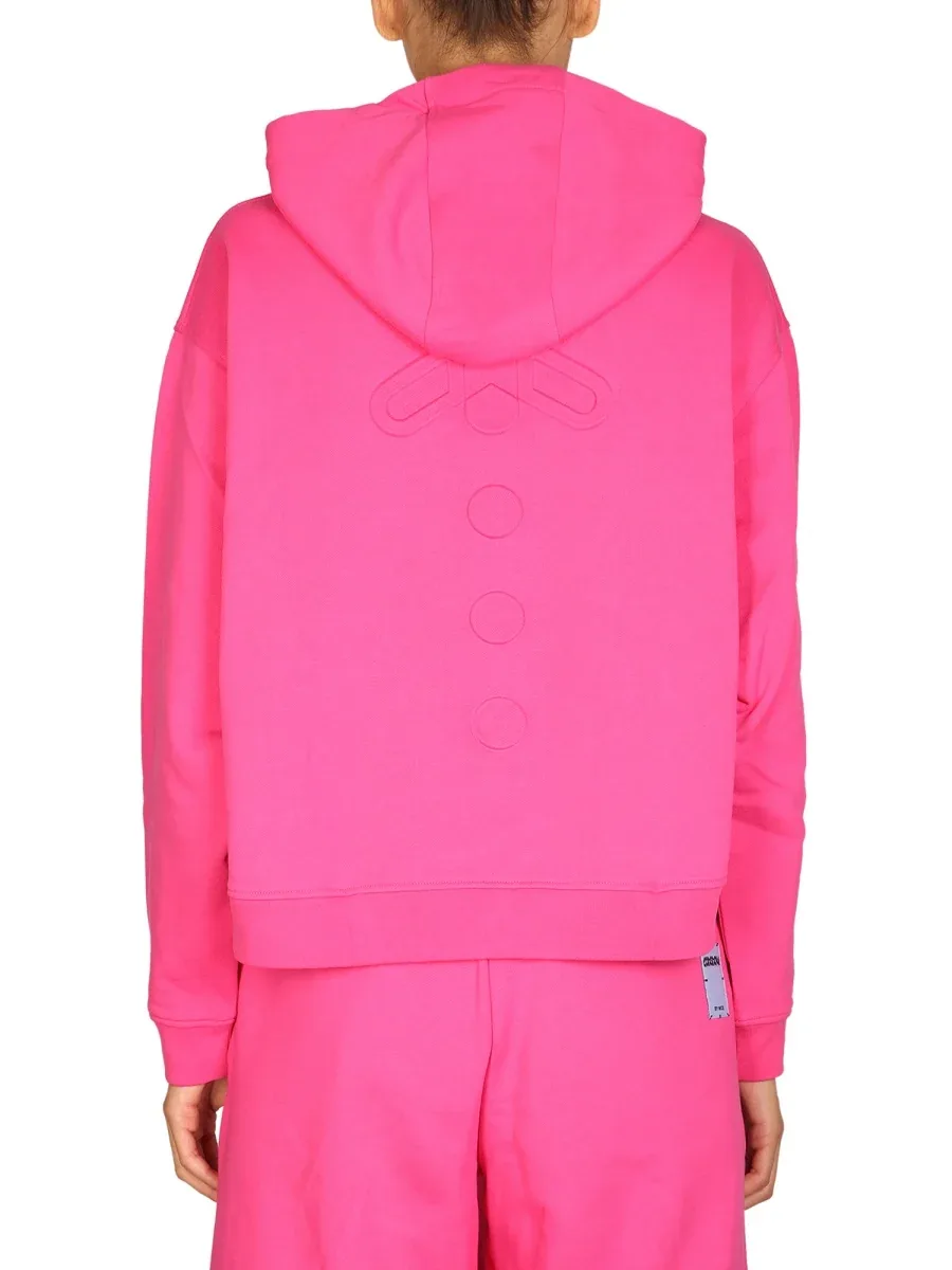 Cotton Drawstring Hoodie by Mcq By Alexander Mcqueen