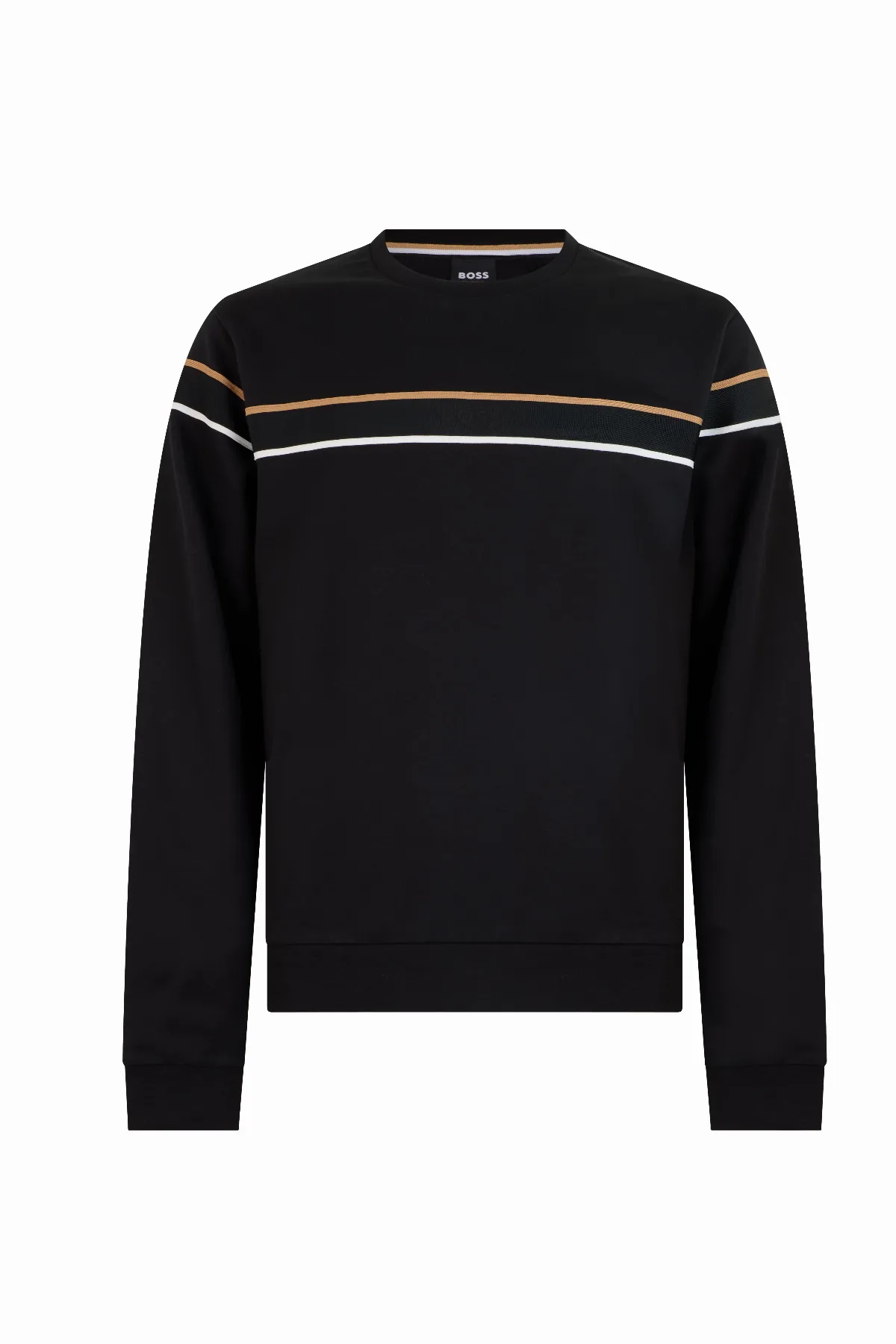 Striped Cotton Sweatshirt by Hugo Boss
