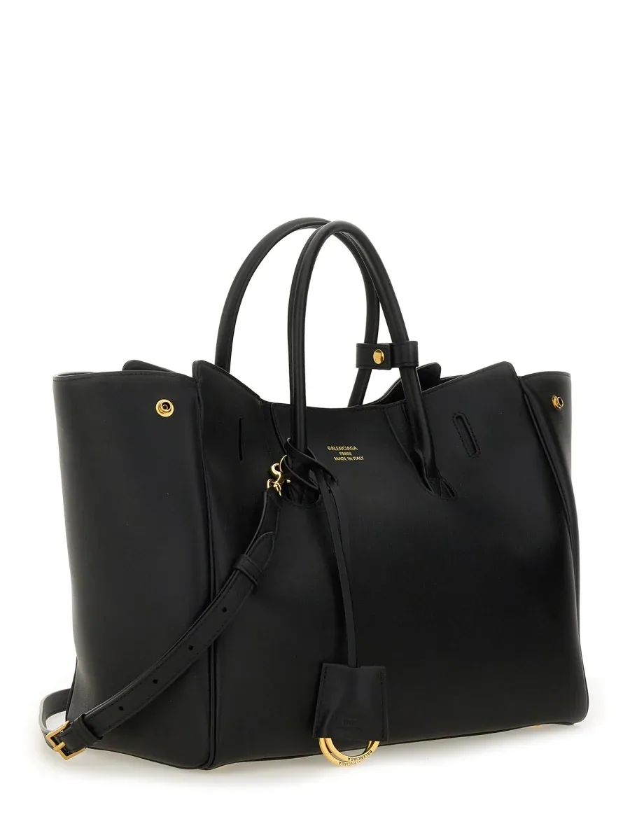 Domesticated Calf Leather Shoulder Bag by Balenciaga