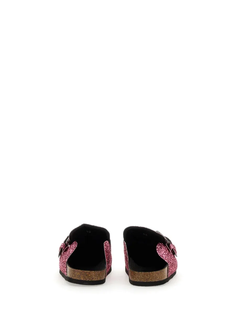 Glitter-Finish PVC Sandal by Philosophy Di Lorenzo Serafini
