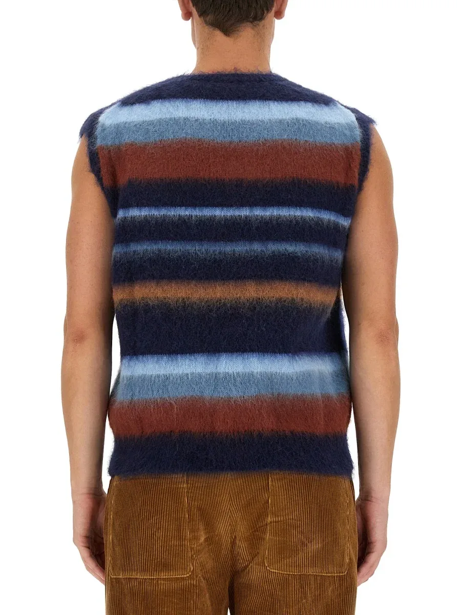 Striped Mohair Vest by ETRO