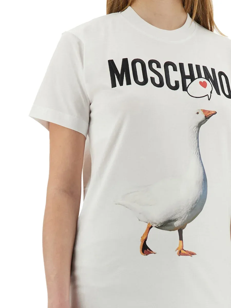 Goose T-Shirt by Moschino