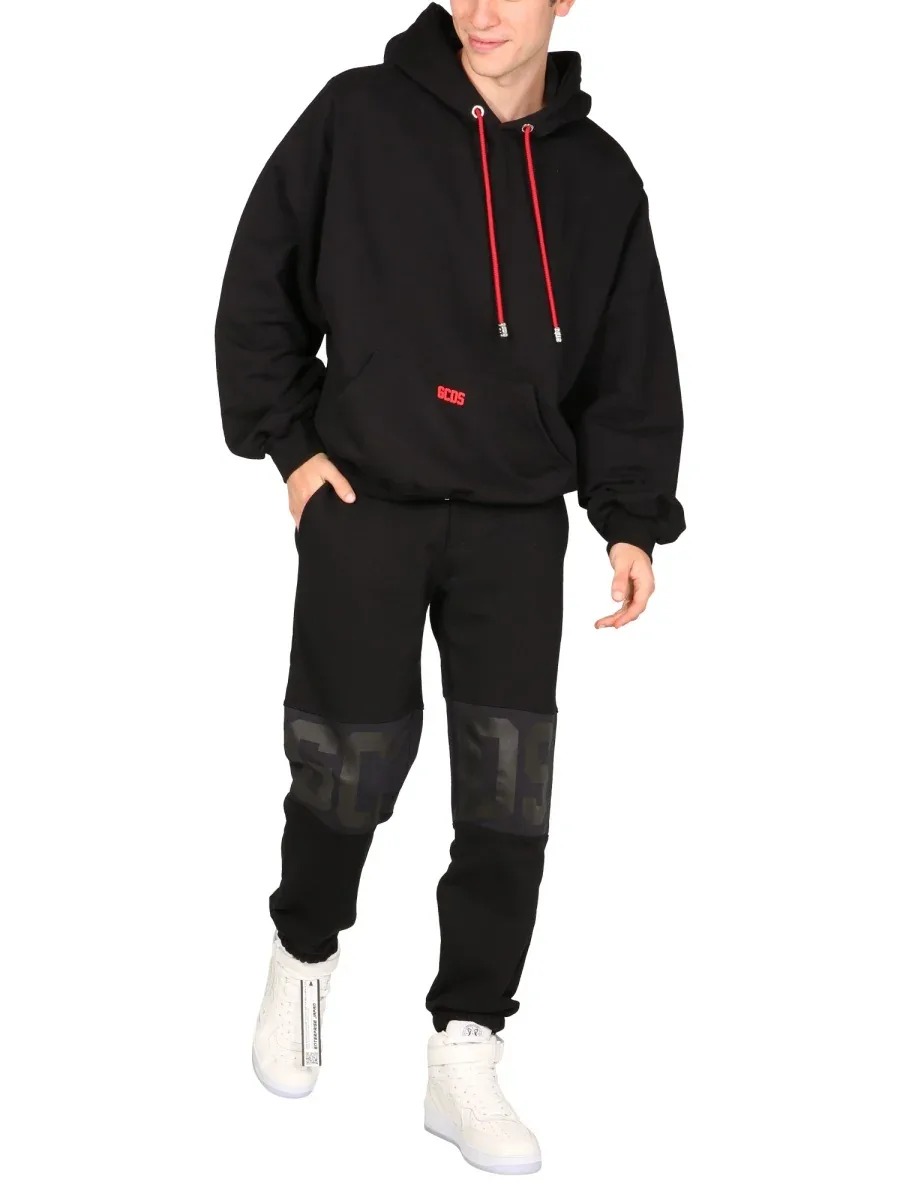 Rubber Logo Sweatshirt by GCDS