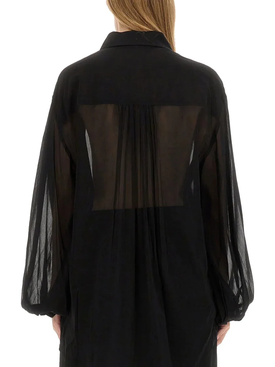 Oversize Cotton Silk Shirt