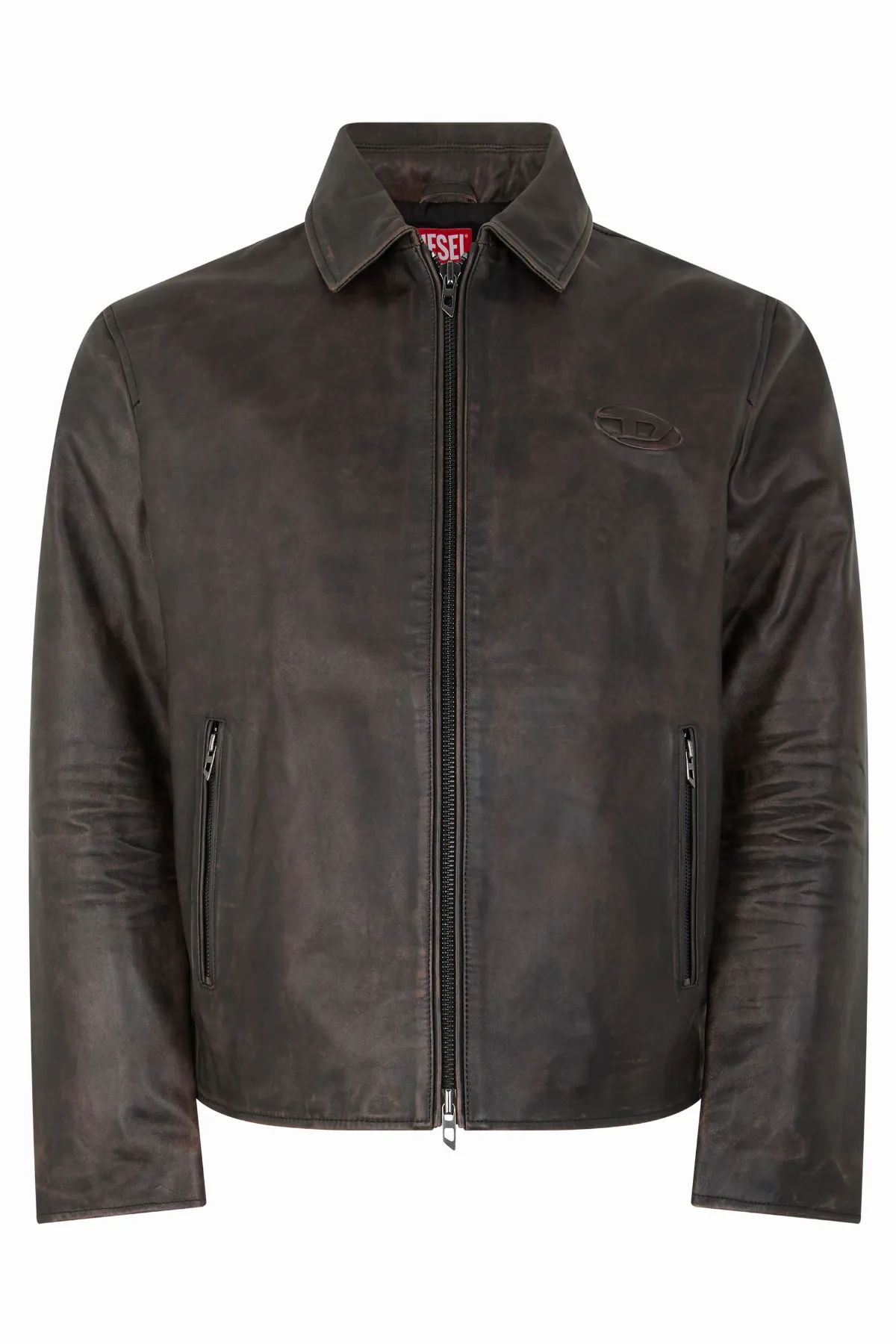 Cow Leather Jacket by Diesel