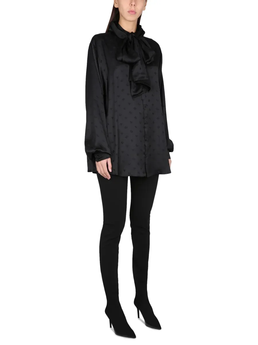 Skinny-Leg Viscose Blend Trousers by Balenciaga
