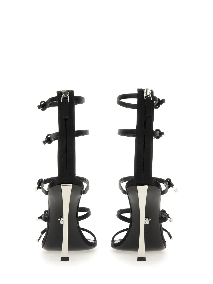Pin-Point Stiletto Sandal by Versace