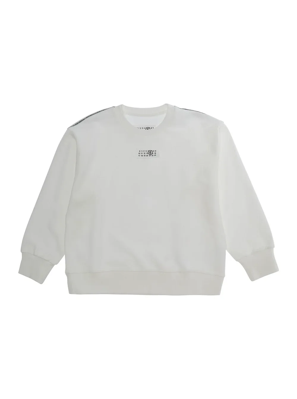 Cotton Round-Neck Sweatshirt by MM6 Maison Margiela
