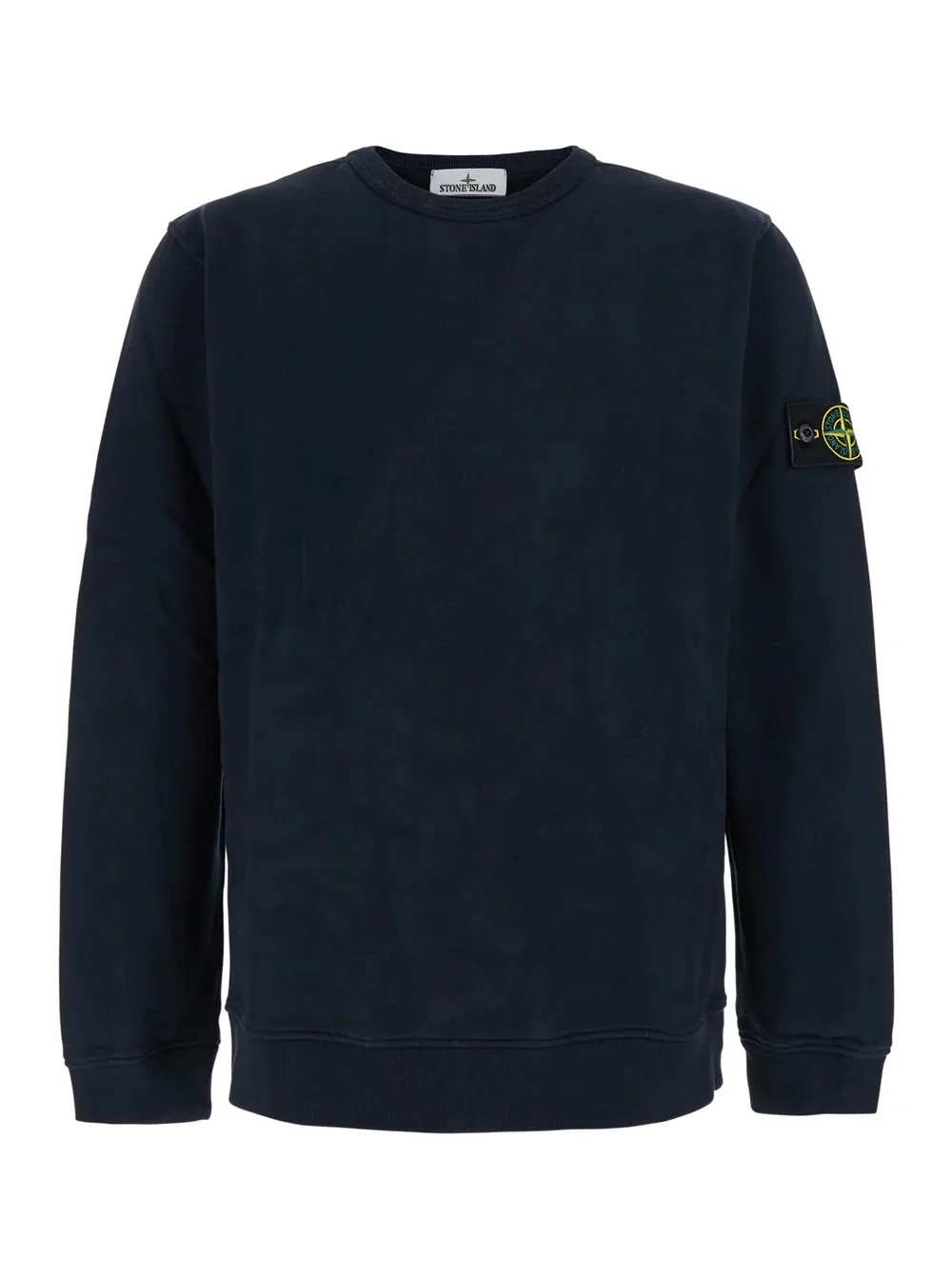 Zip-Up Organic Cotton Hoodie by Stone Island