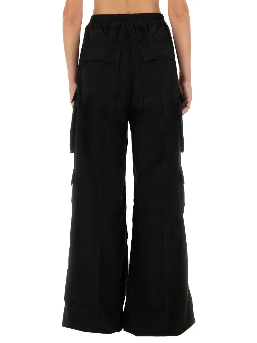 Wide-Leg Cotton Trousers by Rick Owens Drkshdw
