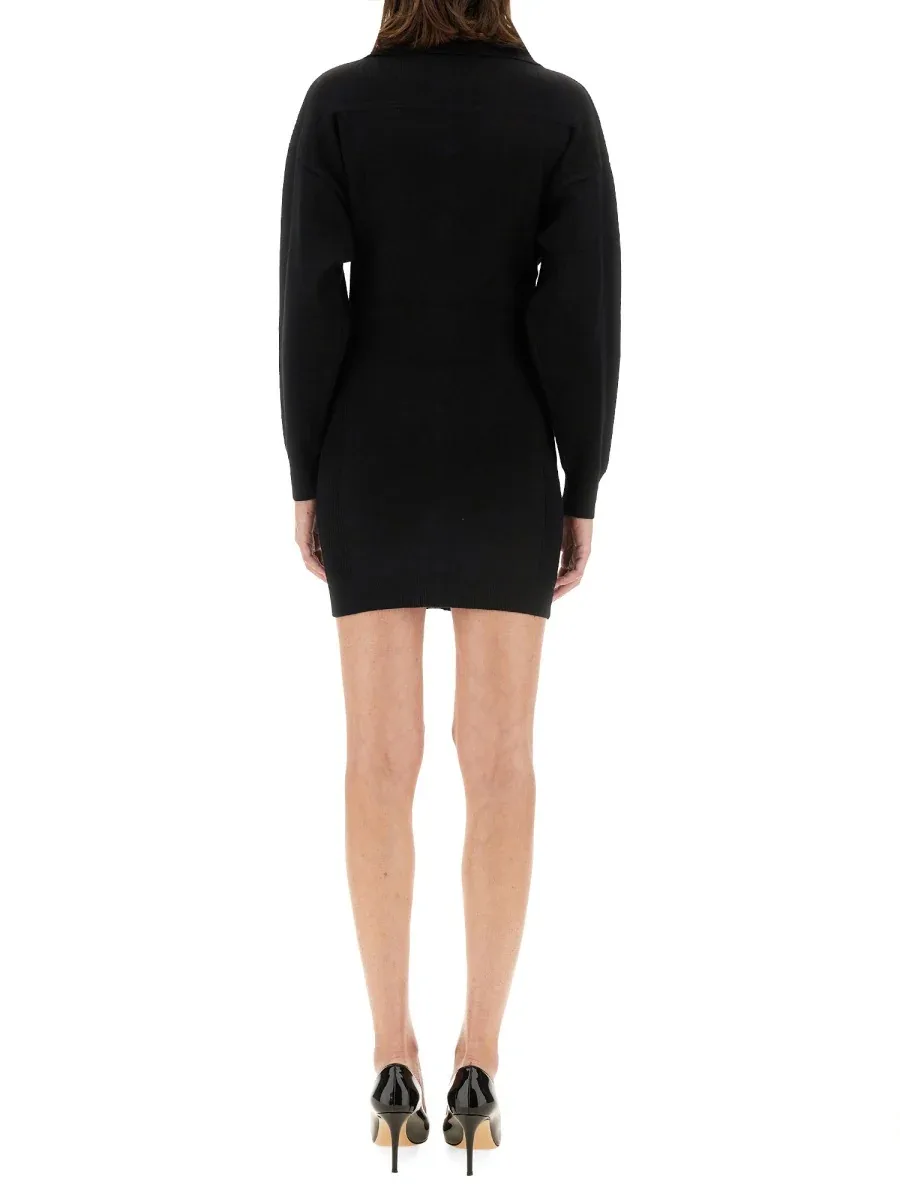 Viscose Blend Mini Dress by Moschino