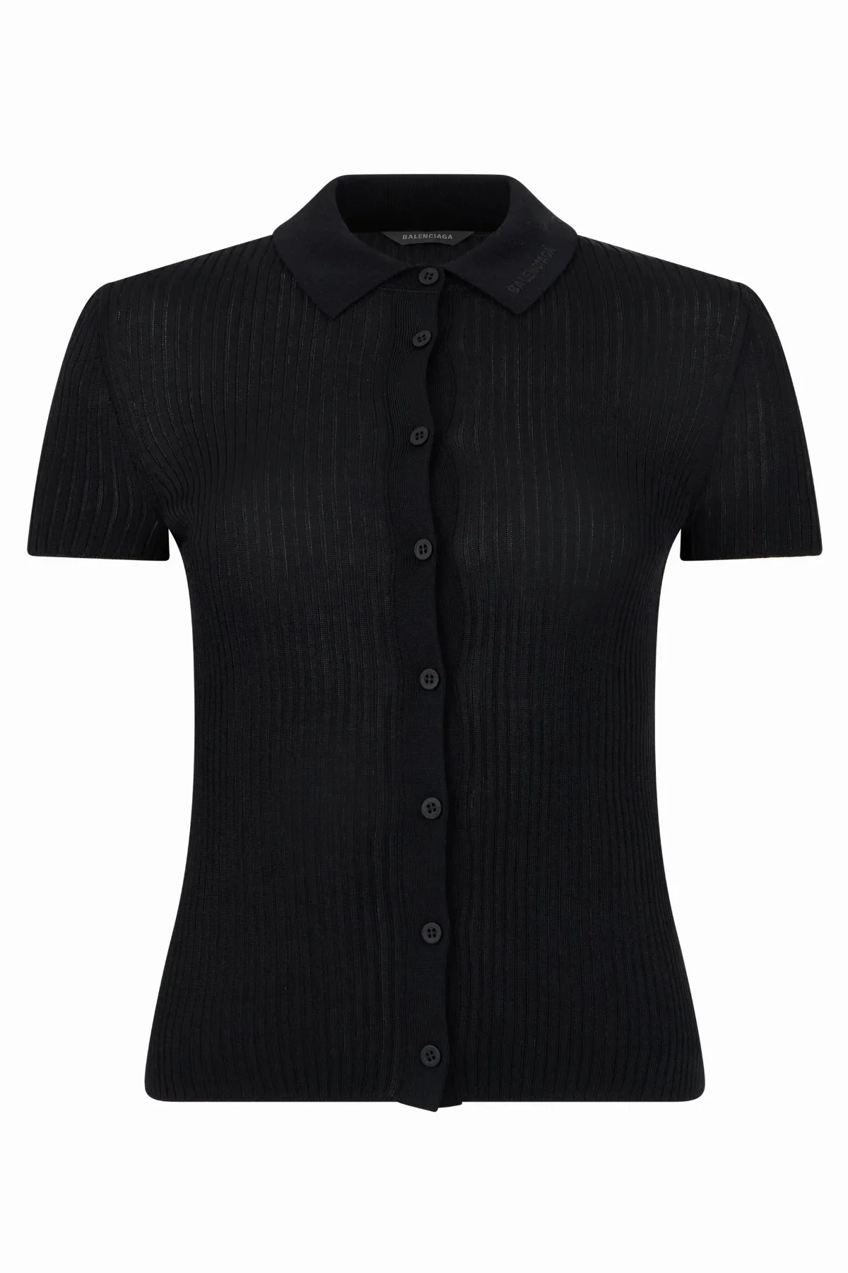 Ribbed Knit Cardigan by Balenciaga