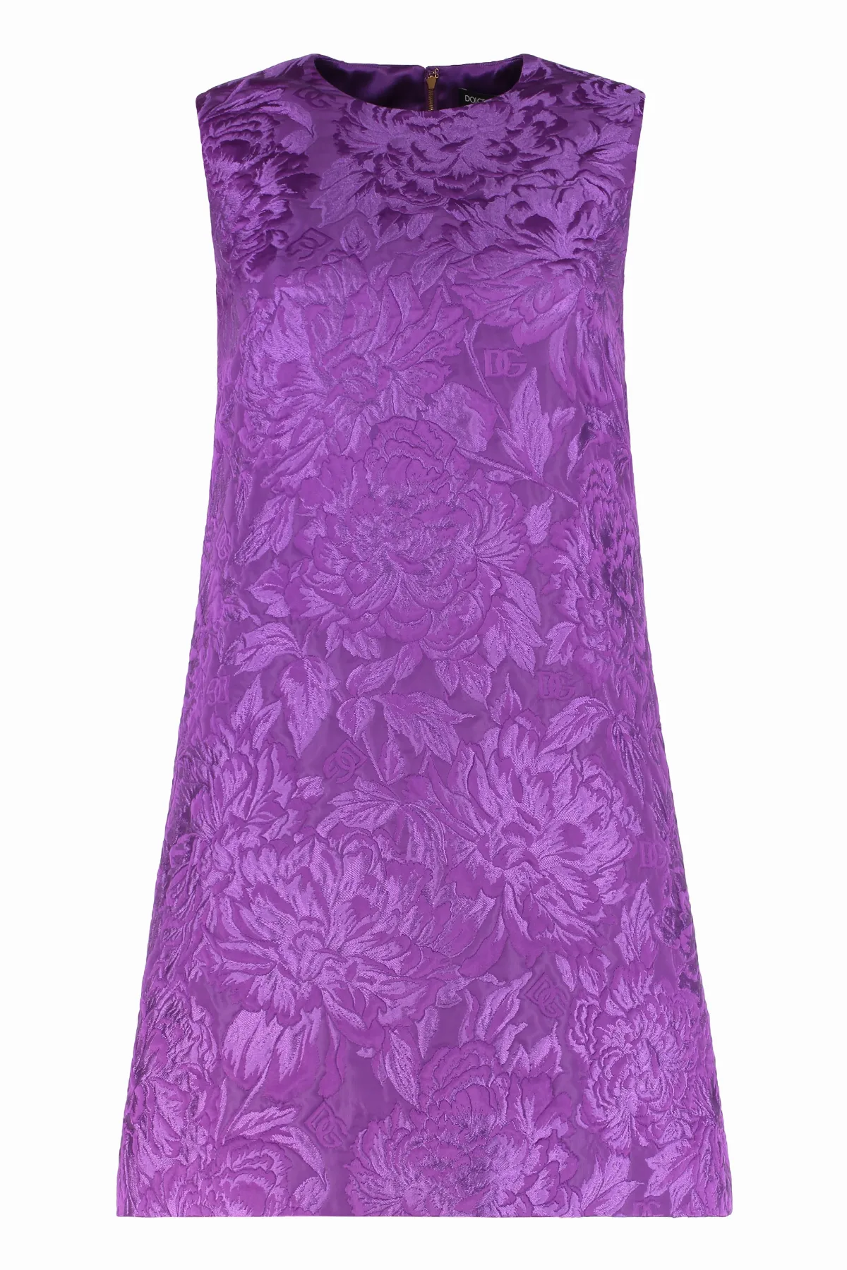Floral Jacquard Dress by Dolce & Gabbana