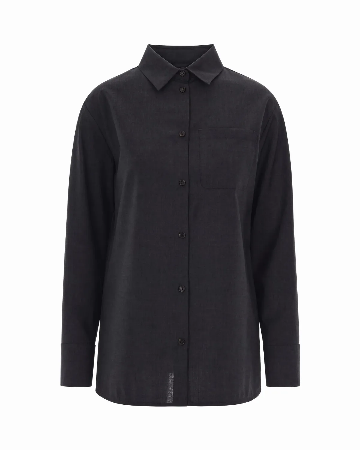 Compact Virgin Wool Shirt Jacket by 'S Max Mara