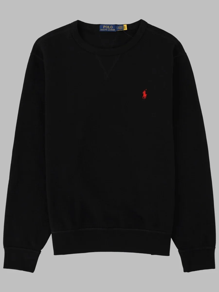Embroidered Logo Cotton-Blend Sweatshirt by Polo Ralph Lauren