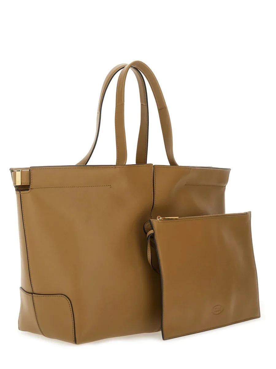 Italian Leather Shoulder Bag by TOD'S