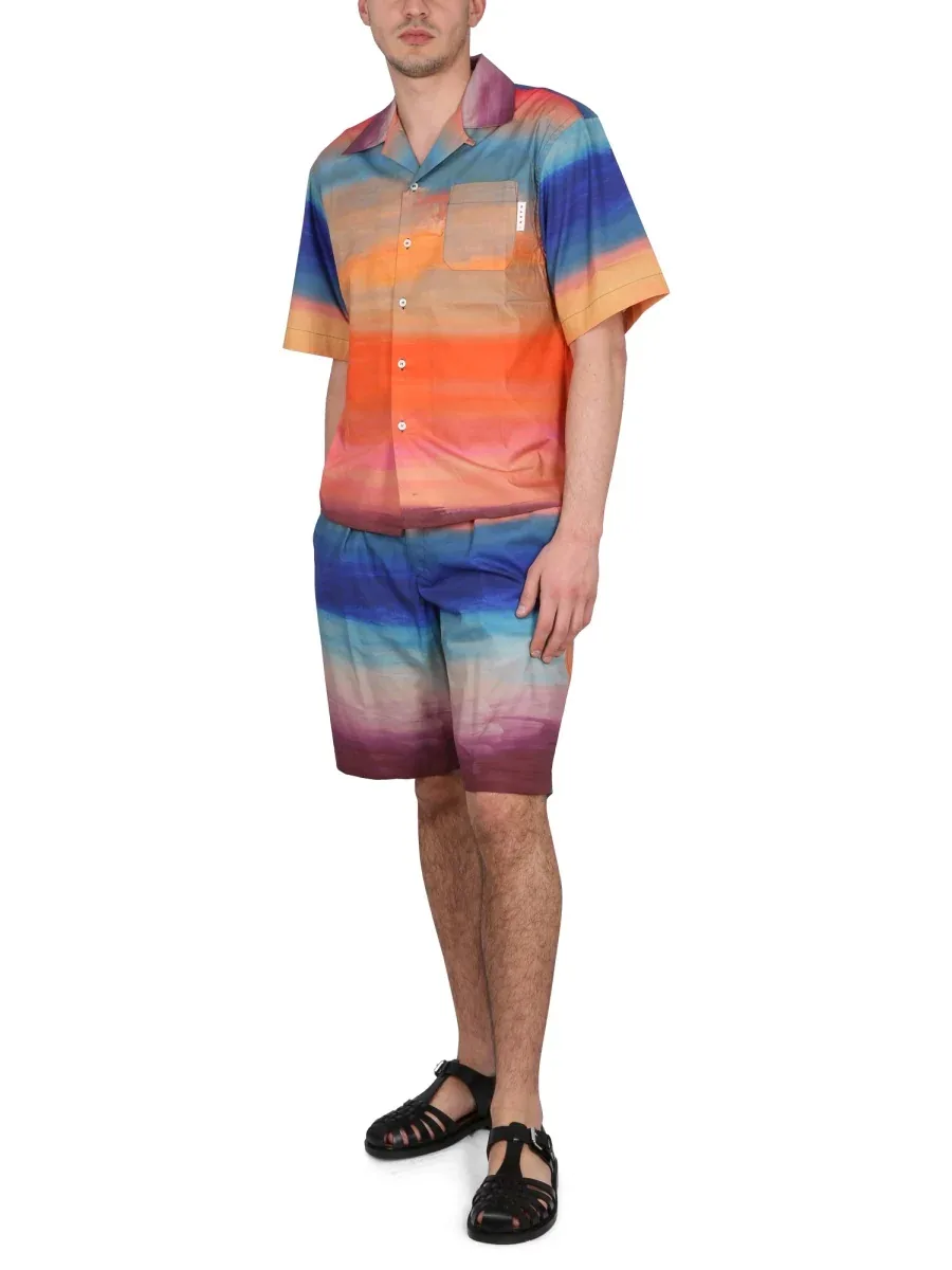 Cotton Bermuda Shorts by Marni