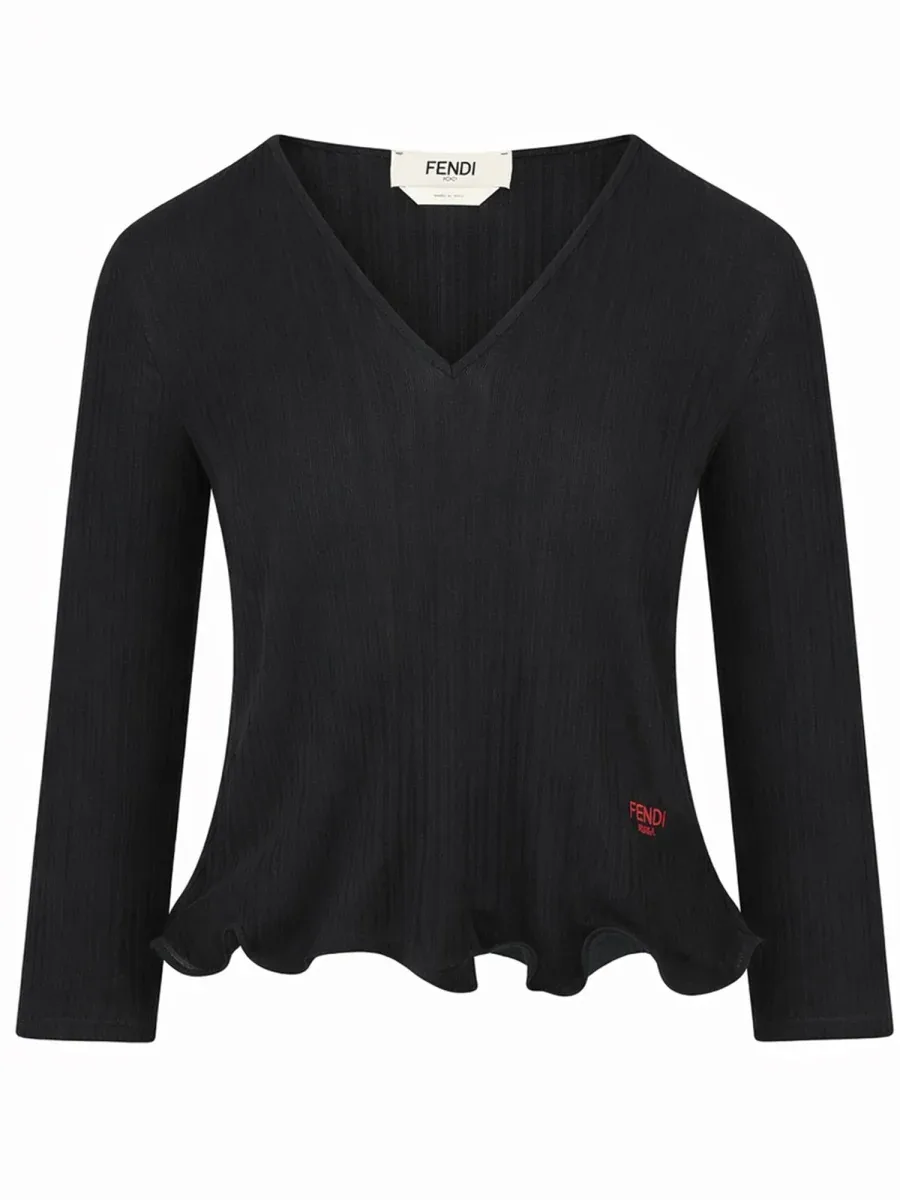 Virgin Wool Sweater by Fendi