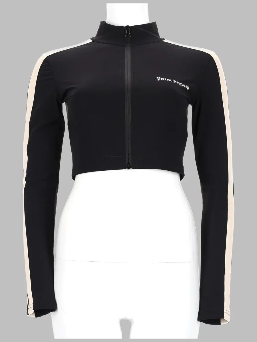Cropped Polyamide Jacket by Palm Angels