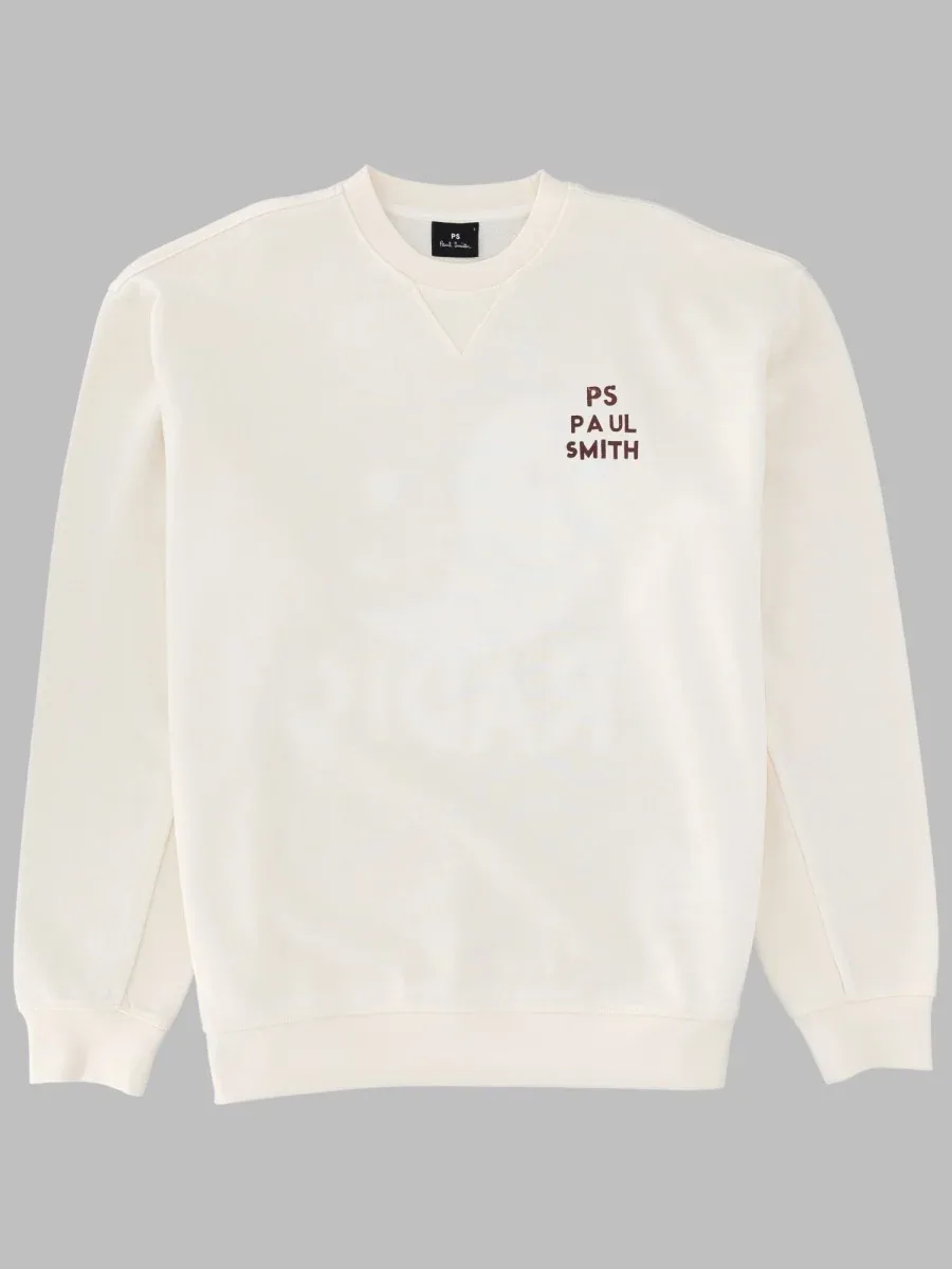 Organic Cotton Oversized Sweatshirt by PS Paul Smith